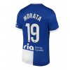 Atletico Madrid Alvaro Morata #19 Bortatröja 2023-24 Korta ärmar